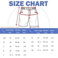 thumbnail image 4 of Full Print Fire Pattern Men's Swim Trunks 3D Flame Printed Quick Dry Shorts For Men Beach Surf Board Shorts Swimwear, 4 of 5