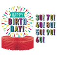 thumbnail image 1 of Creative Converting 347437 9 x 12 Po Pièces Maîtresses d'Anniversaire - 6 Comte, 1 of 1