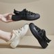thumbnail image 2 of Zapatos de lona ahuecados, zapatos de mujer, zapatos blancos de estilo coreano de verano para estudiantes, zapatos casuales planos, 2 of 6