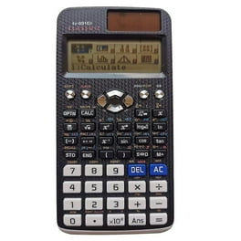 Casio FX 300ES Plus Scientific Calculator with Solar Power and Natural Textbook Display Black Walmart