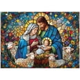 thumbnail image 4 of Clearance! Stained Glass Puzzles For Adults 1000 Pieces And Up Colorful Christmas Puzzle Difficult Puzzles As Home Decor, 4 of 9
