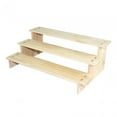 thumbnail image 2 of Yinanstore Wood Display Riser Collectibles Display Stand for Ornaments Crafts Apartment 3 Layer 40cm, 2 of 8