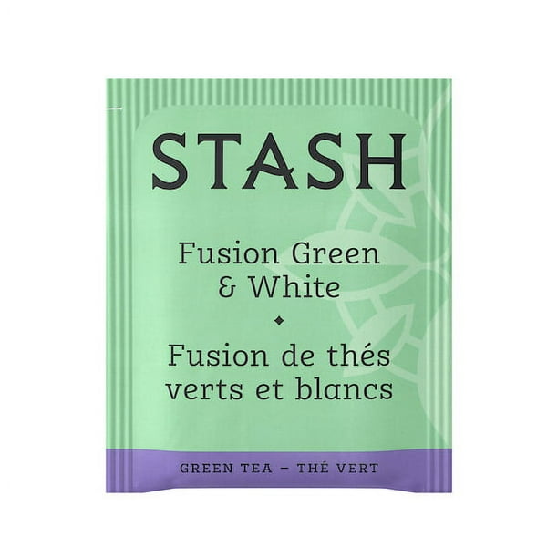 Stash Fusion Green & White Tea Bags, 18 Ct for Breakroom - Walmart