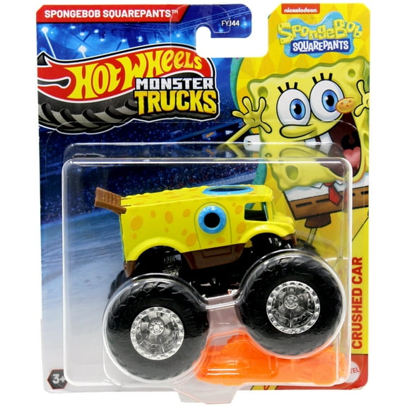 Hot Wheels Monster Trucks Spongebob Squarepants Diecast Car