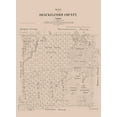 thumbnail image 2 of Walsh 11x14 Black Ornate Wood Framed with Double Matting Museum Art Print Titled - Shackelford County Texas - Walsh 1879, 2 of 4