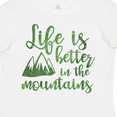 thumbnail image 4 of Inktastic Life's Better Mountains Girls Toddler T-Shirt, 4 of 5
