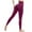 Wine, variant on HXWCHs Women's High Waisted Flare Yoga Pants Bootcut Workout Trousers with Pockets L