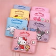 thumbnail image 4 of Monedero Kawaii Sanrio de Pu, monedero informal, Hello Kitty, Cinnamoroll, My Melody, Kuromi, tarjetero, billetera con botones, regalo para niña, 4 of 4