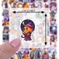 thumbnail image 6 of 35pcs-50pcs Charming Stationery Stickers Funny Witch Stickers Halloween Kids Stickers for Luggage Phone Laptop, 6 of 9