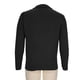 thumbnail image 5 of pstuiky Camisas casuales de manga larga para hombre, Suéter informal de manga larga con cuello alto y cremallera lisa para hombre Tops casuales para hombres m, 5 of 8