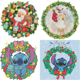 thumbnail image 1 of 5D DIY Kit Con Forma Especial Parcial Corona Navidad Del, 1 of 6