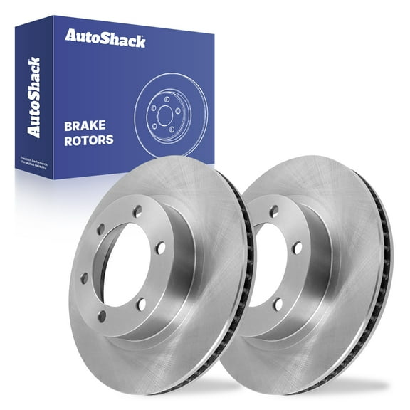 AutoShack 12.54" (318.5 mm) Front Vented Brake Rotors | Replacement for 2005-2023 Toyota Tacoma 2007-2014 Toyota FJ Cruiser | 2-PC Set