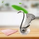 thumbnail image 4 of Juego de vajilla de acero inoxidable con base de cisne decorativa y 6 cucharas para café. 122 cm, 4 of 7