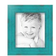 thumbnail image 2 of ArtToFrames 6" x 7" Turquoise Picture Frame, 6x7 inch Blue Wood Poster Frame (WOM-4588), 5 Pack, 2 of 7