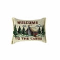 thumbnail image 4 of Welcome to The Cabin Balsam Fir Pillow Pine Sachet Scented Lodge Style, 4 of 4
