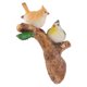 thumbnail image 1 of Simulación Pájaro perfecl decoración resina Amarillo verde, 1 of 8