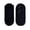 #02Black, variant on Mens Plush Low Cut Thermal Home Socks Anti-Skid Bottom Soft Cozy Winter Casual Bedroom Socks Brown One Size