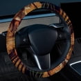 thumbnail image 2 of Columbus Day 14.5 Inch Printing PVC Leather Auto Accessories Car Steering Wheel Cover, 2 of 6