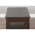 thumbnail image 4 of Sunny Designs Homestead Rough Sawn Mahogany Wood Coffee Table in Tobacco Leaf, 4 of 5