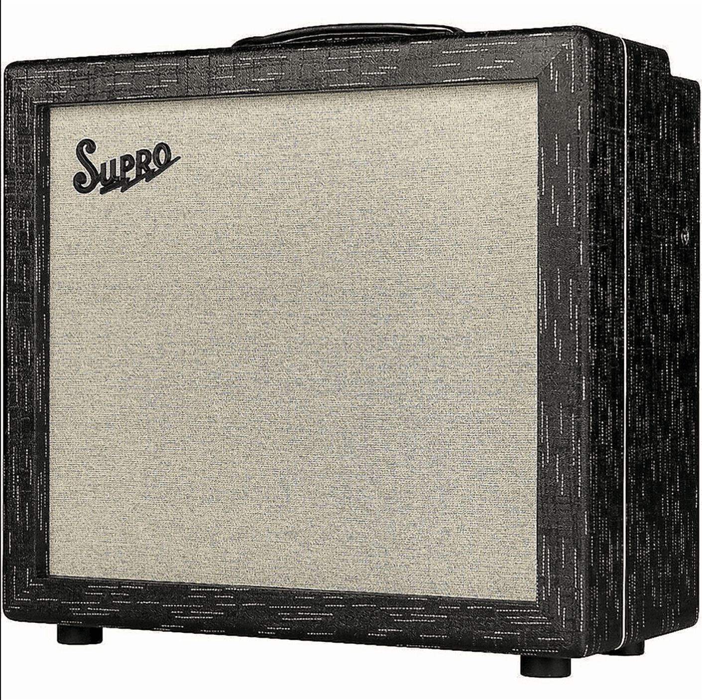 Supro Royale 1932r 1x12 Guitar Tube Combo Amp Black Scandia
