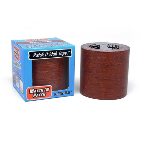 - Match 'N Patch Mahogany Wood Repair Tape, 2.25 in. x 15 ft