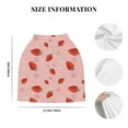 thumbnail image 6 of Fotbe Strawberry Pattern Car Seat Covers for Babies, Nursing Breastfeeding Cover Infant Carseat Canopy, Soft Stretchy Carrier Cover, 6 of 9