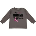 thumbnail image 3 of Inktastic Breast Cancer Awareness My Mommy is a Fighter Boys or Girls Long Sleeve Toddler T-Shirt, 3 of 5