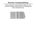 thumbnail image 4 of Zoomtoner Compatible Lexmark / IBM MS610DN MICR Lexmark 50F1U00 laser Toner Cartridge Black Ultra High Yield (Last Checks), 4 of 5