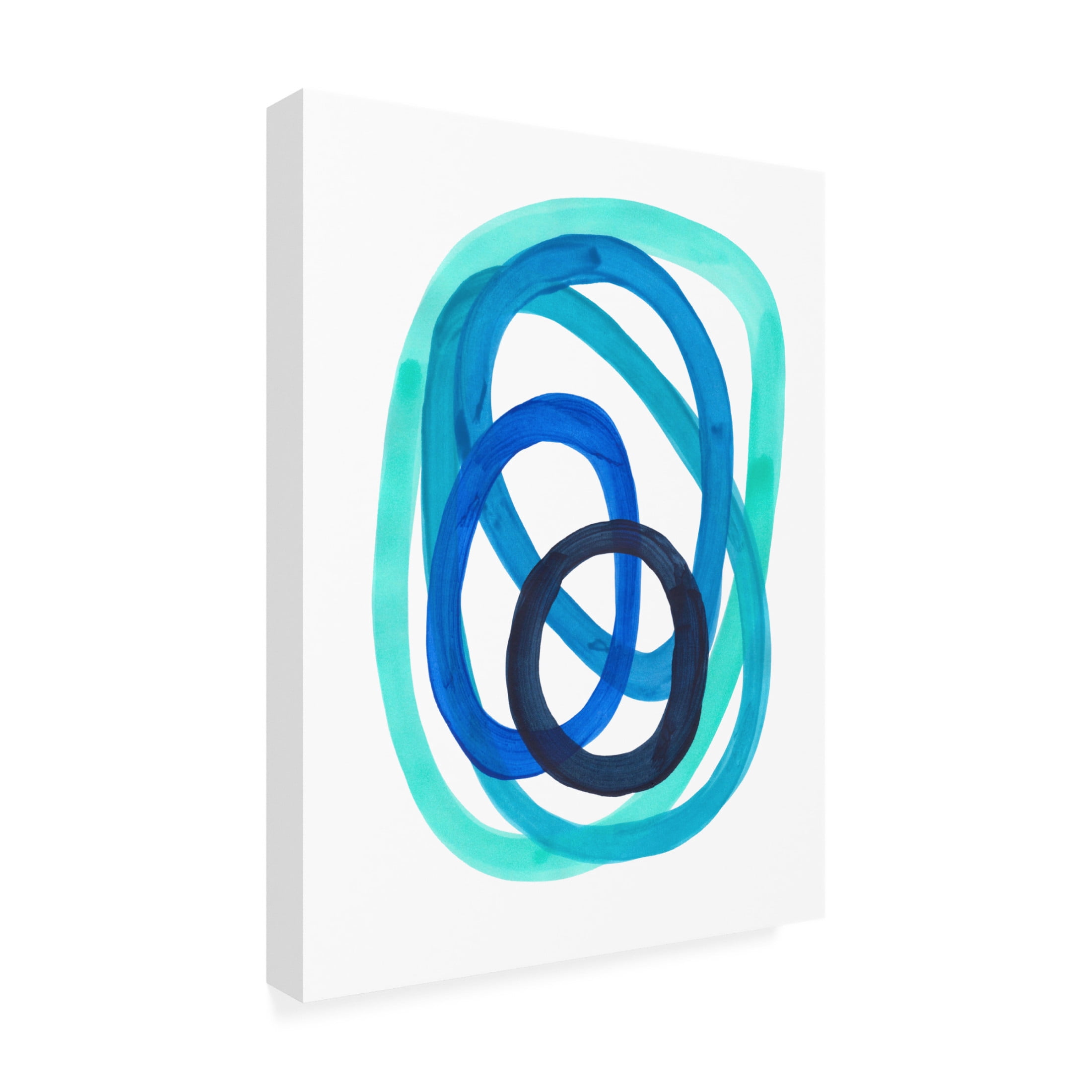 Trademark Fine Art Ejaaz Haniff Ocean Spirals Canvas Wall Art