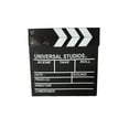 thumbnail image 1 of Seitruly Clapperboard de película, accesorio, placa de aviso, patrón impreso, resistente, grabación de vídeo, Director, claquetas, tableros de Electrónica  negro/L/U 30*27 CM, 1 of 8