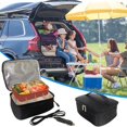 thumbnail image 1 of Feltree Car Heating Insulated Lunch Box Enclosed Outdoor Bento Insulated Bag Easy to Carry and Easy to Clean 12v, 1 of 8