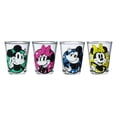 thumbnail image 1 of Juego de minivasos Silver Buffalo Mickey & Minnie, 45 ml, 4 piezas, 1 of 5