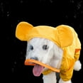 thumbnail image 6 of Pet Raincoat Waterproof Pet Raincoat Four Legged All Inclusive Small And Medium Sized Dog Puppy Rainy Clothes Yellow, 6 of 7