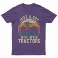 thumbnail image 4 of Boy Who Loves Tractors T-Shirt: Farm Life Gift, 4 of 4