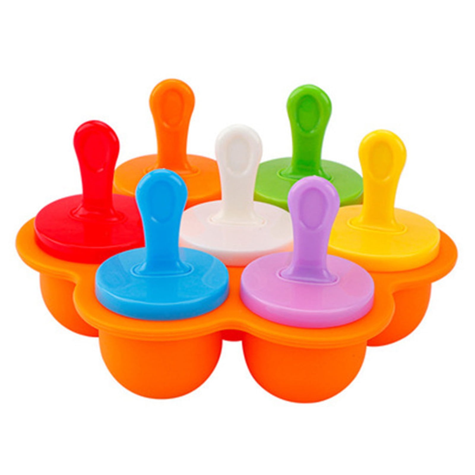 CreativeArrowy Silicone Popsicle Molds Ice Pop Molds Storage Container