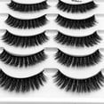 thumbnail image 4 of Fiudx Pestañas de Visón, Lujosas Pestañas de Piel Siberiana, Suaves y Cómodas, Efecto Natural, Perfectas para Bodas, Fiestas y Eventos, Realzan La Belleza de Tus Ojos, Incluye Cepillo para Pestañas., 4 of 6