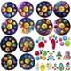 thumbnail image 3 of LLavero de juguete sensorial Fidget para niños, tablero antiestrés de ocho planetas, Simple hoyuelo Pop, alivio del estrés, autismo, ansiedad3926, 3 of 4