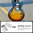 thumbnail image 1 of unbranded 2Ud Cubierta Plateada Para Pickups Humbucker Guitarra Eléctrica Compatible Y Duradera, 1 of 7