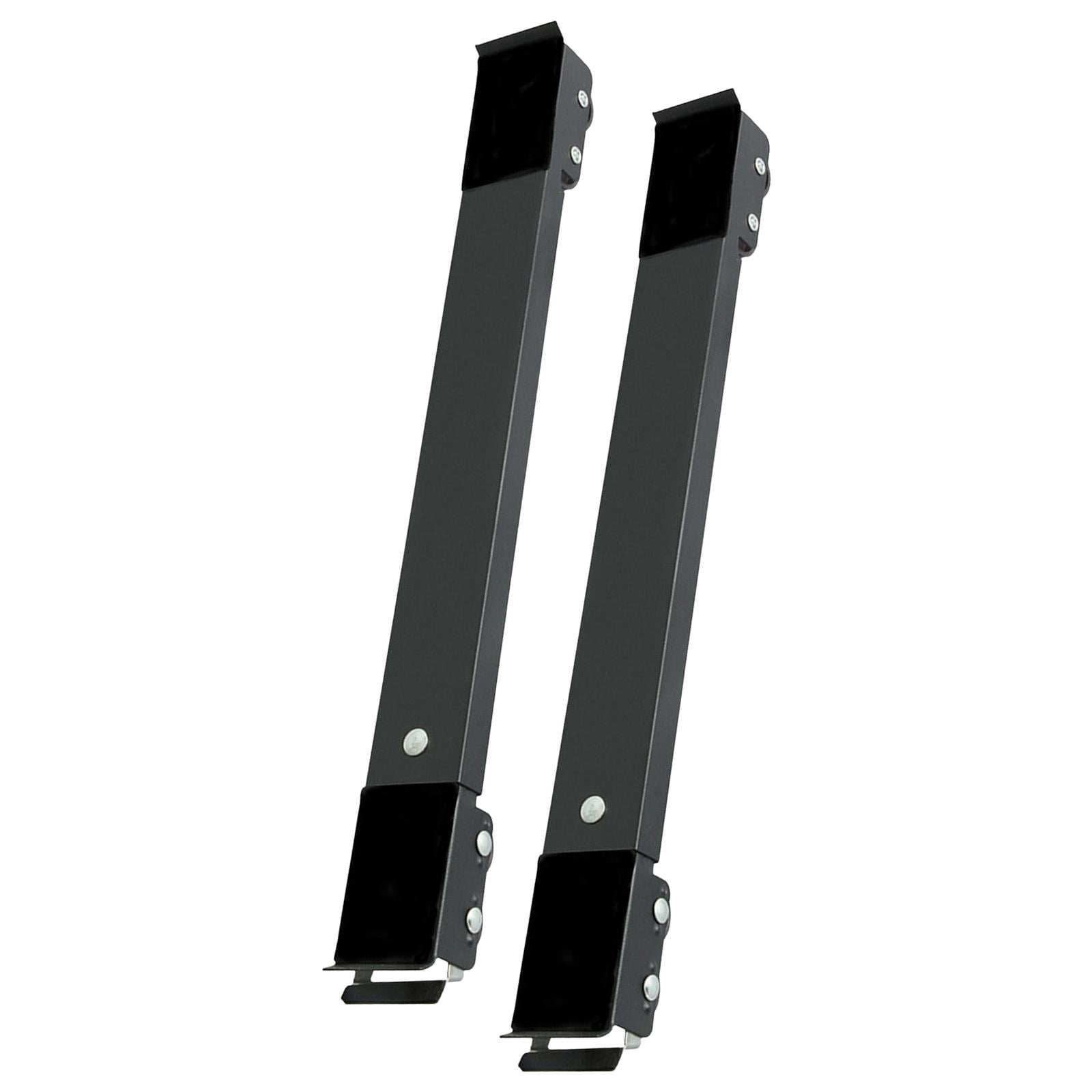 Baoblaze Appliance Rollers Mobile Roller Adjustable 17.7"-27.5" Easy to Move Refrigerator Black