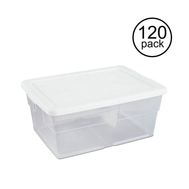 If you need some affordable storage, this large storage tub is a great way to organize many things in your home, from sheets to we found the mainstays 25 liter storage tub for just $1 on clearance! walmart com