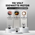 thumbnail image 2 of Molinillo mezclador Preethi Eco Plus 550 W, blanco, 3 tarros de 1,5 l/1 l/400 ml, 2 of 6