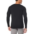 thumbnail image 3 of 32 DEGREES Heat Men's Long Sleeve Crew Neck Tee XX-Large, Black, 3 of 3