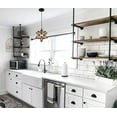 thumbnail image 4 of DANSEER Seeded Glass Shade Industrial Moravian Star Light Pendant Lighting, 4 of 4