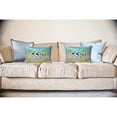 thumbnail image 2 of Betsydrake NC1136 16 x 20 in. Abstract Gulls II No Cord Pillow, 2 of 2