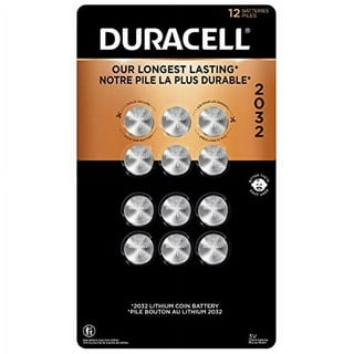 2 pilas de litio Duracell DL2032 de 3 V CR2332, BR2332, DL2032, SB-T15,  2032, EA2032C, ECR2032, L14, L2032, LF1/2V, BR2032