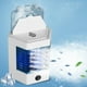 thumbnail image 1 of Aire acondicionado portátil, ventilador de aire acondicionado, ventilador de refrigeración de aire con refrigeración por hielo y agua USB, enfriador 1 recipiente de agua, 1 of 10