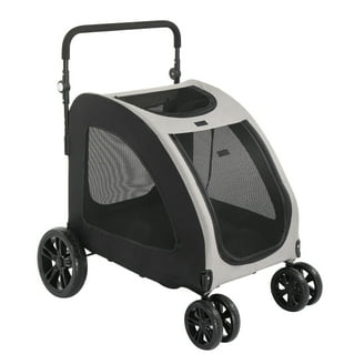 Pet Gear Happy Trails Easy Locking NO-ZIP Pet Stroller Sapphire
