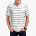 thumbnail image 5 of Yiaed Cute GoosePrint Men's Short Sleeve Polo Shirt,Golf Polo for Men Three-Button Golf Shirt Athletic Casual Collared T-Shirt- 4X-Large, 5 of 7