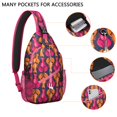 thumbnail image 4 of Nautical Seaside and Beach Themed Lightweight Sling Backpack Multi-Functional Crossbody Bag Durable and Stylish for Hiking Photography and Daily Commuting, 4 of 6