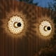 thumbnail image 5 of Paquete de 2 Luces Solares para Vallas, de Metal, para Exteriores, con Energía Solar, para Pared, Terraza, Escalón, para Jardín, Patio, Decoración de Jardín A, 5 of 8